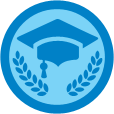 College Graduation Badge