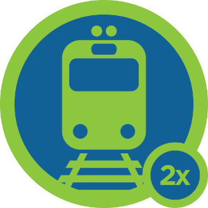 Trainspotting Badge